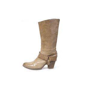 SATORE Boots Tan Brown Western Harness Boots Size 9
